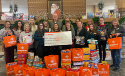 Aspire Credit Union Donates to the DVCC during their Twice Blessed Campaign